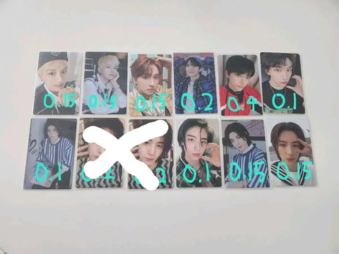 BXMD Sungho, Riwoo, Jaehyun, Taesan, Leehan, Woonhak photocard