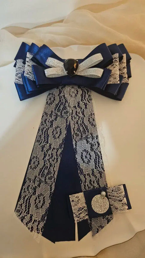 Cheering stick ribbon decoration PlayV idol brooch