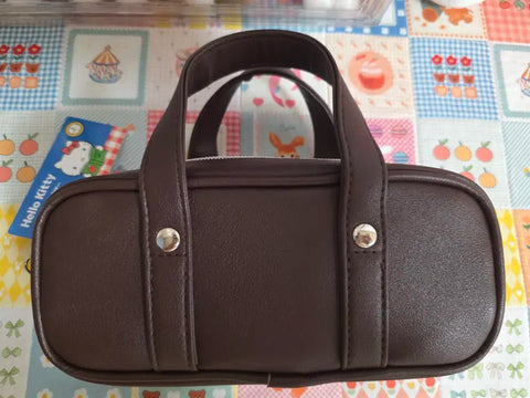Hello Kitty school bag pen pouch pencil case brown