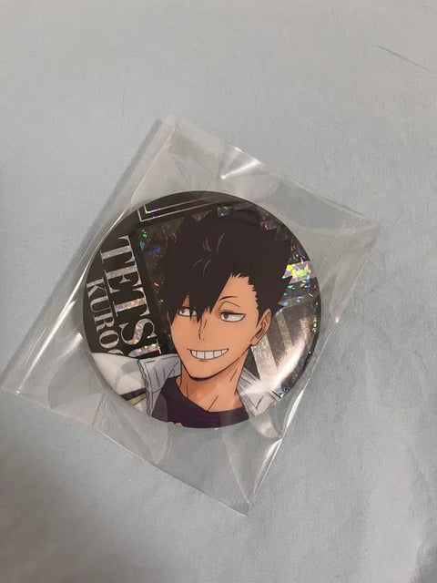 Haikyu!! Jump Limited Official Decoration Can Badge - Kuroo