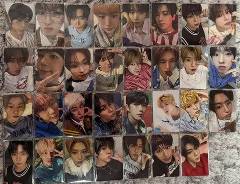 NCT WISH photocards, selling as a set