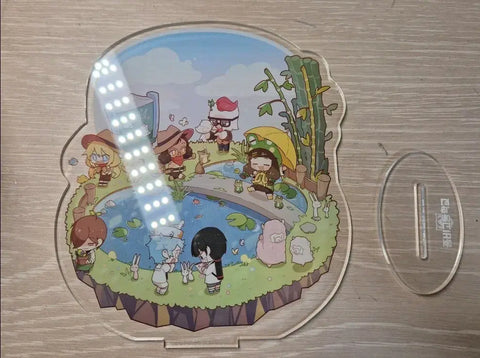 Giá đỡ Acrylic Công viên sinh thái trường trung học Zombie