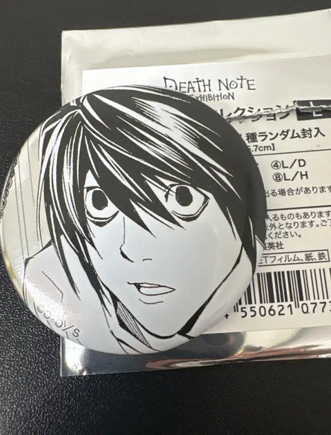 Death Note L Can Badge