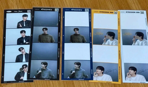 Byeon Woo-seok 3rd Photism Kyochon Discovery Life Four Cuts Photo Set - All items for sale