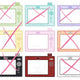 Photocard Acrylic Frame Pink Red