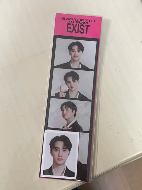 D.O. (Do Kyung-soo) Cream Soda ID photo four-cut