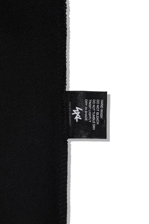 Woowakgood's WAKE RAVEST Hoodie Zip-Up Black