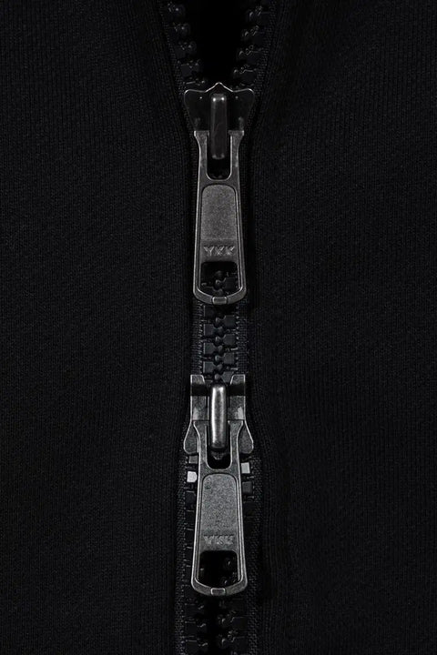 Woowakgood's WAKE RAVEST Hoodie Zip-Up Black