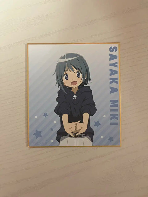 Madoka Magica Miki Sayaka Shikishi Art Board