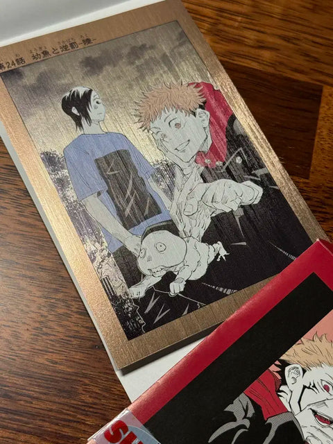 Jujutsu Kaisen postcard Yoshino Junpei Itadori Yuji