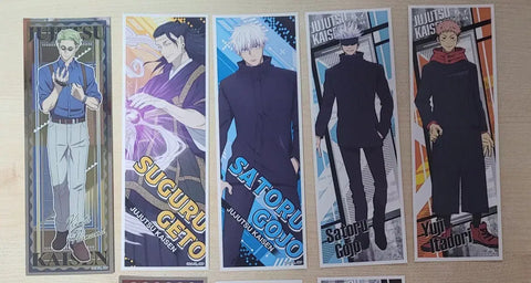 Jujutsu Kaisen Long Stickers 8-Piece Set Gojo Geto Yuji Nanami etc.