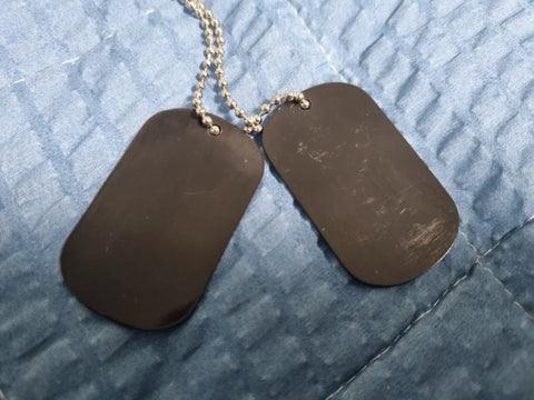Attack on Titan Levi Eren dog tag