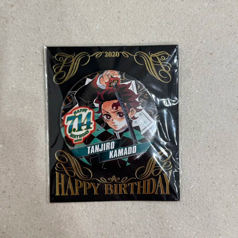 2020 Tanjiro Birthday Can Badge