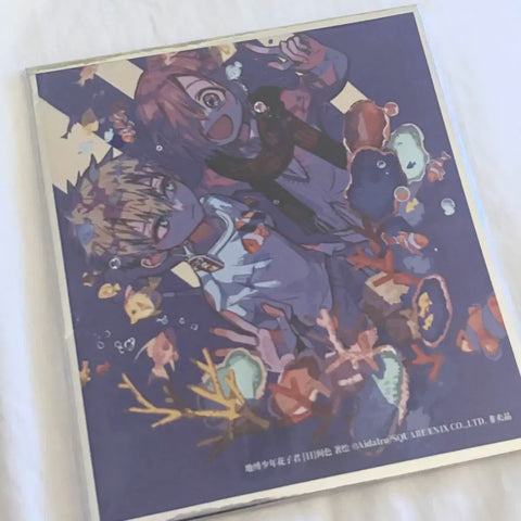 Toilet-bound Hanako-kun Kou Mitsuba China Exclusive Shikishi