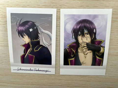 Gintama Pasha Colle 4th Edition Katsura, Shinsuke, and Yō (4 cards as a set)