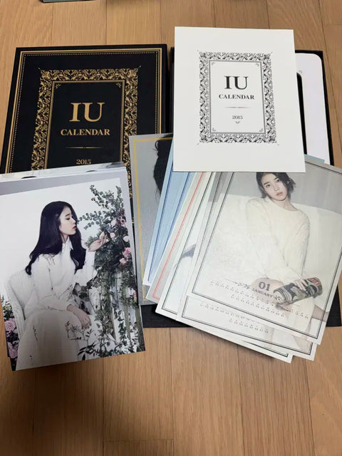 IU 2015 Calendar Frame Season's Greetings Photocard