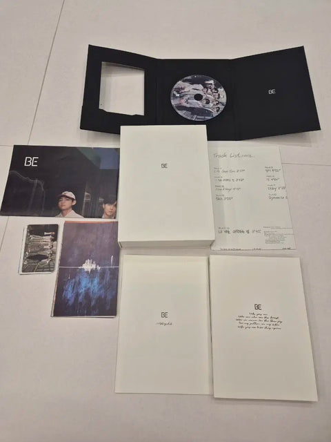 Selling BTS BE album.