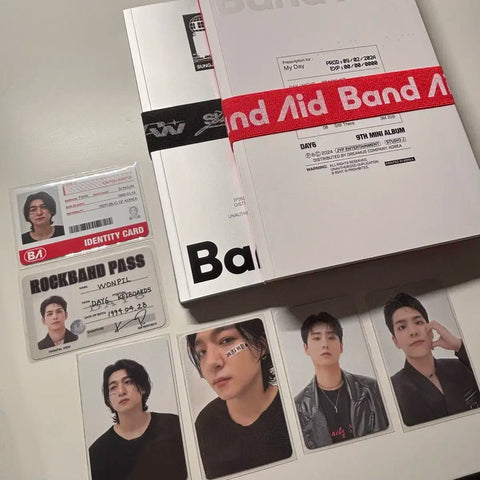 DAY6 Band-Aid album full set photocard bulk transfer/sale Sungjin Younghyun Wonpil day6