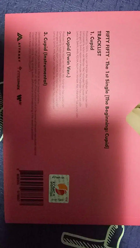 FIFTY FIFTY Unofficial Signed Album