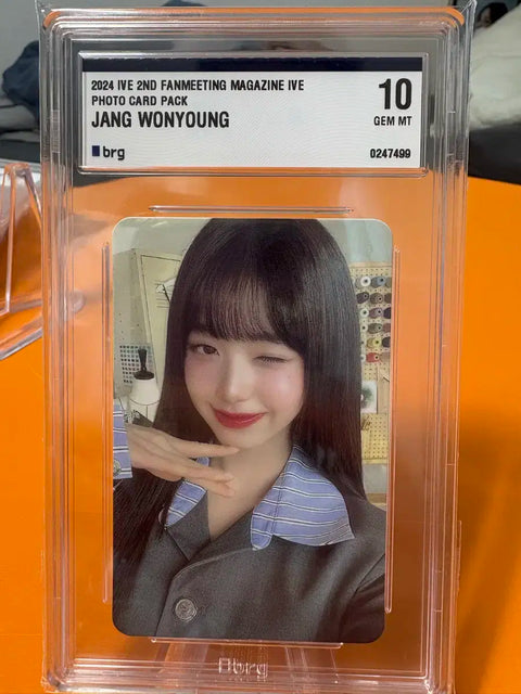 24 Fan Meeting Jang Wonyoung BRG10 Grade Card