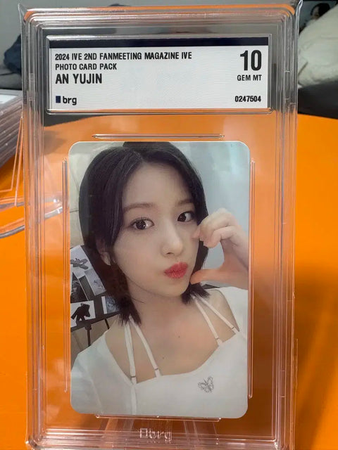 24 Fan Meeting Ahn Yujin BRG10 Grade Card