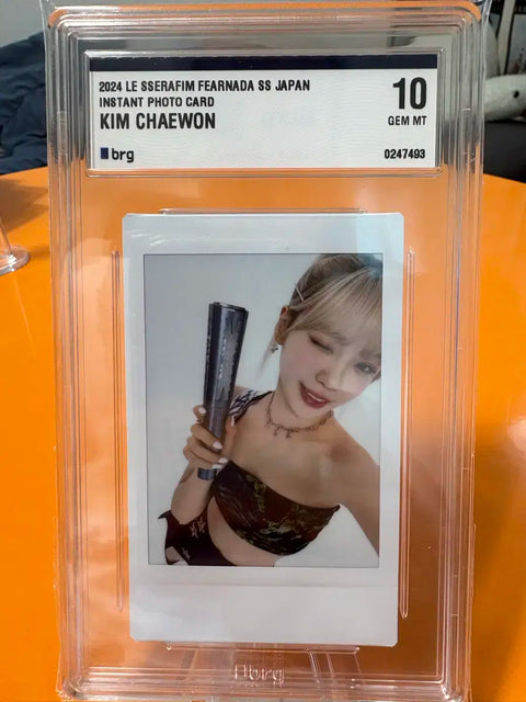LE SSERAFIM 24 FEARNADA Photocard Kim Chaewon brg10 grade card
