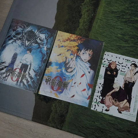 Rare Batch) Japanese Theatrical Release Early Poster) Jujutsu Kaisen 0 Movie Poster
