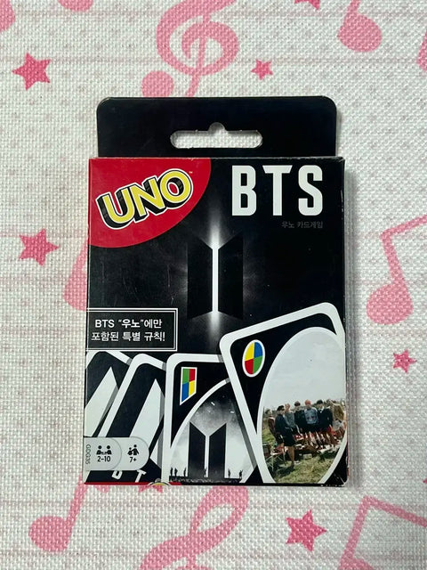 BTS Uno Game Cards