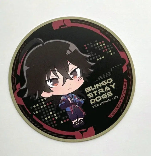 Bungo Stray Dogs x Animate Cafe Collaboration Tecchou Coaster for Sale