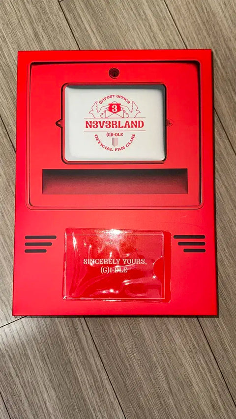 (G)I-DLE fan club Neverland 3rd gen kit resale
