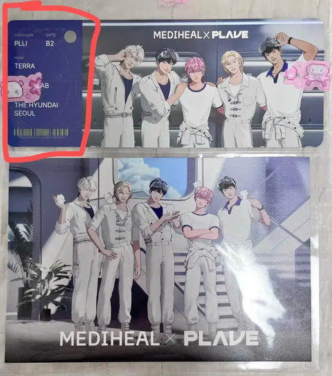 Bưu thiếp PLAVE Mediheal + vé vào cửa