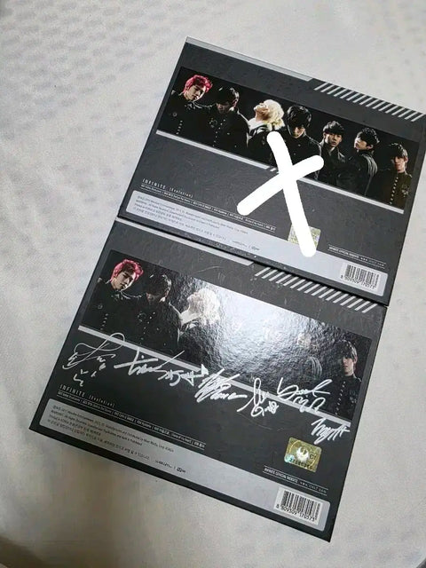 Selling INFINITE EVOLUTION BTD autographed album.
