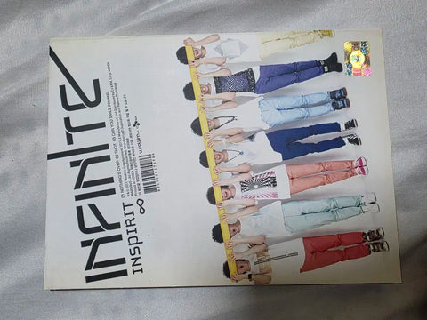 Infinite INSPIRIT Nothing's Over Autographed Album