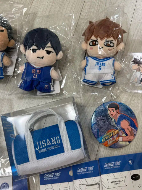 Garbage Time 1st Goods, includes benefits, for sale as a set only.