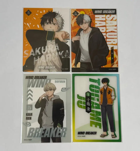 Wind Breaker Clear Card Bundle