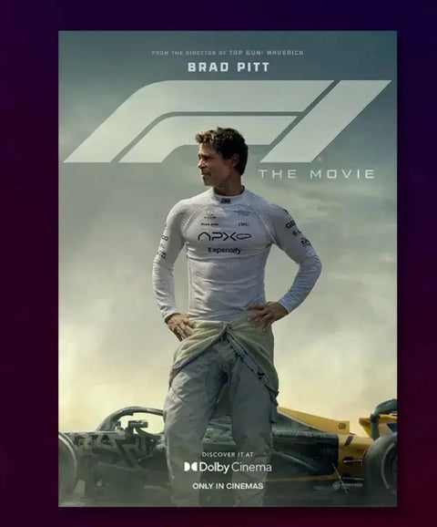 F1 The Movie Dolby Poster