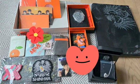 Shinhwa Fan Club Goods/Concert Goods Bundle Sale