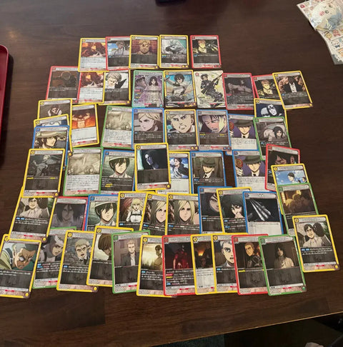 Attack on Titan Union Arena Card Bundle Sale Levi Eren Mikasa Armin
