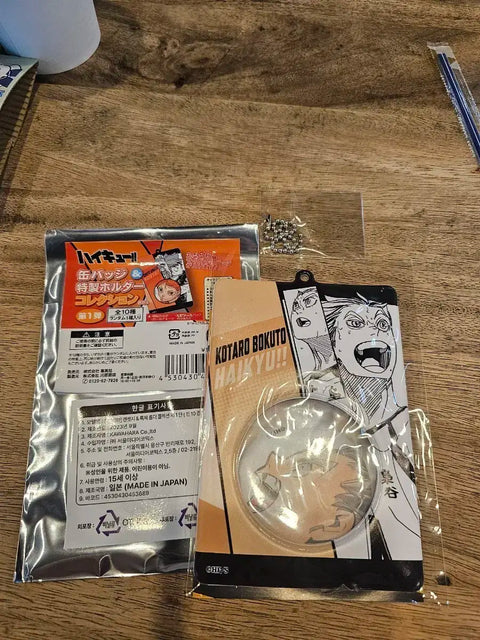 Jump Shop Can Badge Special Holder Bokuto
