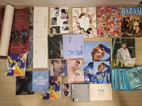 SEVENTEEN album photocard magazine goods bundle transfer