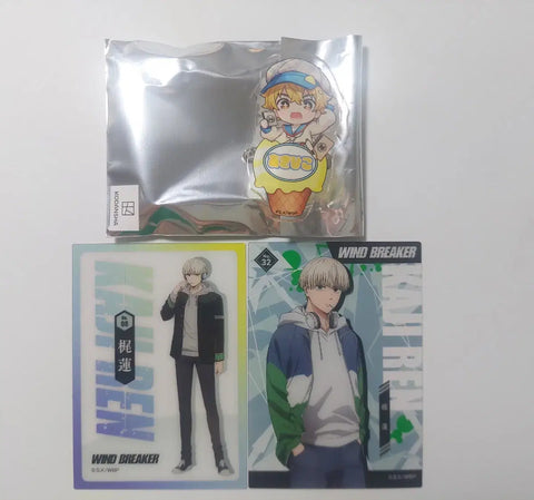 Winbre Windbreaker Cazzi Translucent Photocard Nilay Acrylic Pin Badge