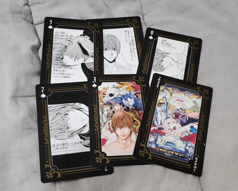 Death Note Light Yagami Original Art Exhibition Playing Cards