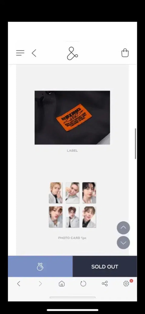 Rise Rising Loud Crossbag New (Includes Photocard - Eunseok)