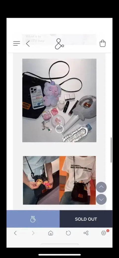 Rise Rising Loud Crossbag New (Includes Photocard - Eunseok)