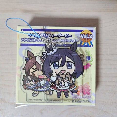 Uma Musume Plush Doll with Acrylic Strap Keyring, Eishin Flash