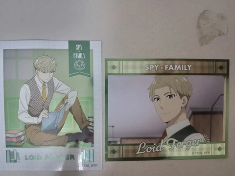 Spy Family Loid Forger Card Sticker