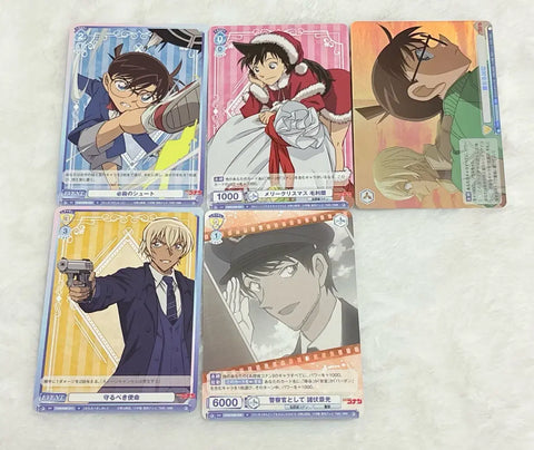 Detective Conan Trading Cards 5-Card Set Transfer