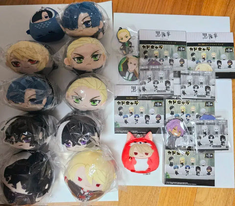 Black Butler Goods Doll/Acrylic Keychains etc. Weston College P4 Batch