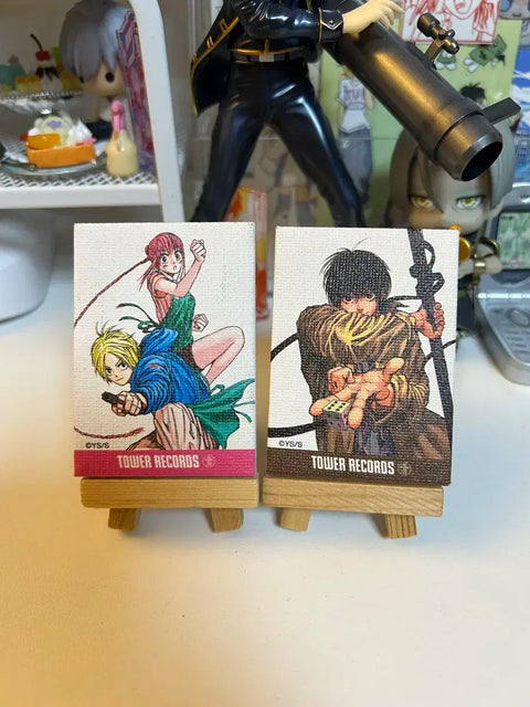 Batch* Sakamoto Days Tower Records Mini Canvas Board Art Board Nagumo Lu Shin