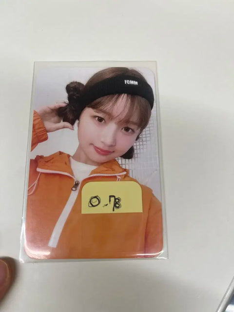 IVE Rei Advertisement Photocard
